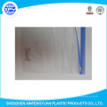 Fabricant Custom Transparent Imperméable Clear Zipper Plastic PVC Bag